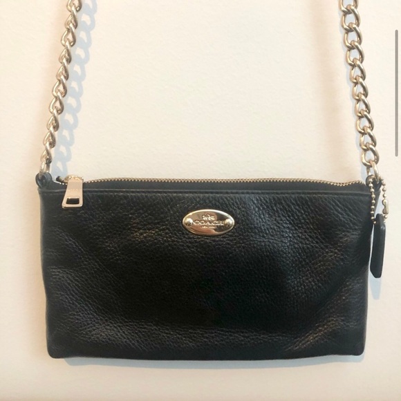 Coach *Quinn* Pebble Leather Crossbody - Picture 2 of 7